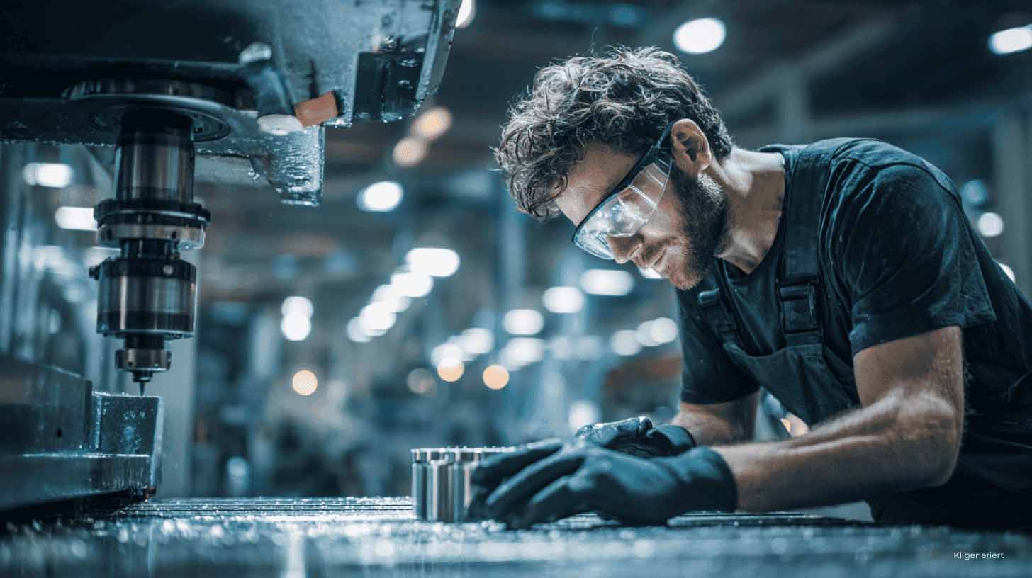CNC-Fräser mit 5-Achs- & Fanuc-Erfahrung